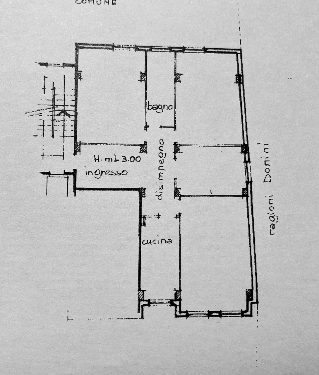 Appartamento Parma - planimetria 1