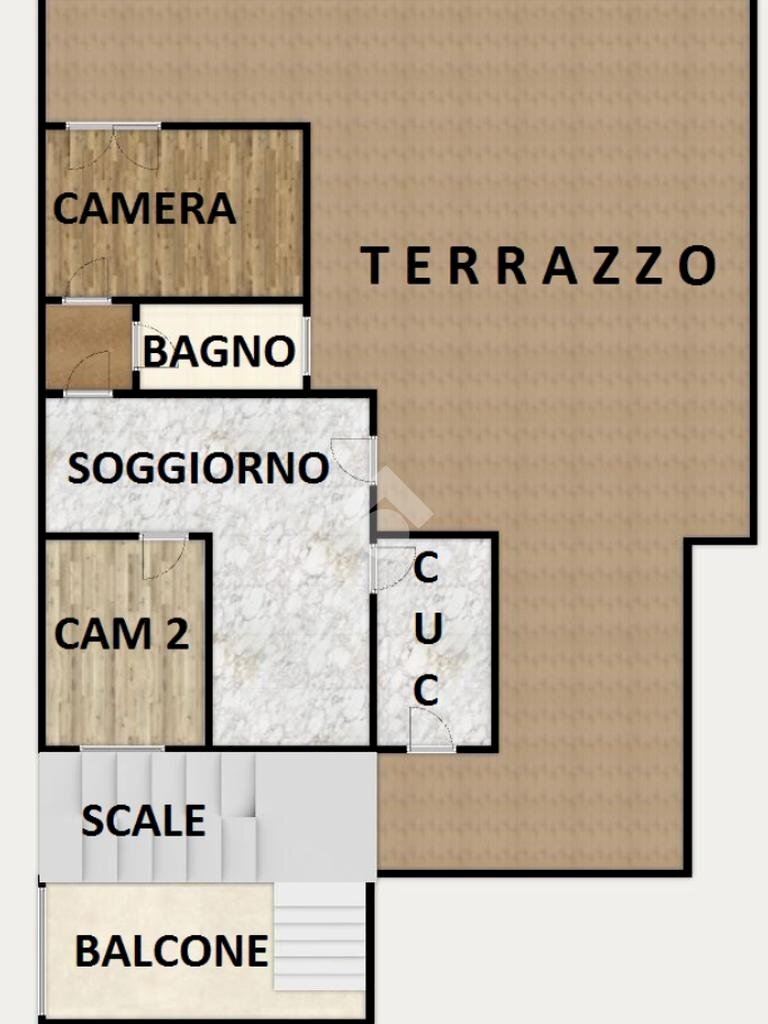 Apartment Via Francesco Strata, Savignone - floor plans 1