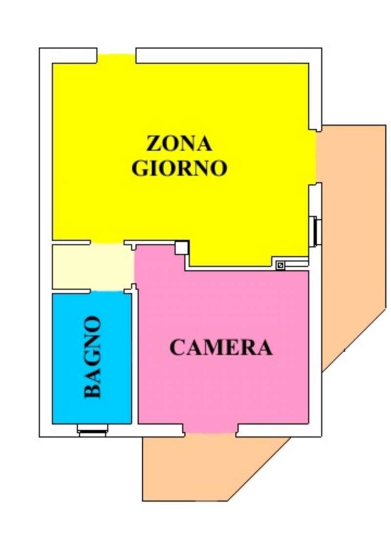 330 - Trilocale via Monsignor Quaini, 15, Spino d'Adda - planimetria 1