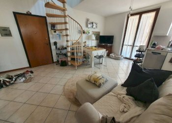 zona giorno - Trilocale via Monsignor Quaini, 15, Spino d'Adda - foto 6