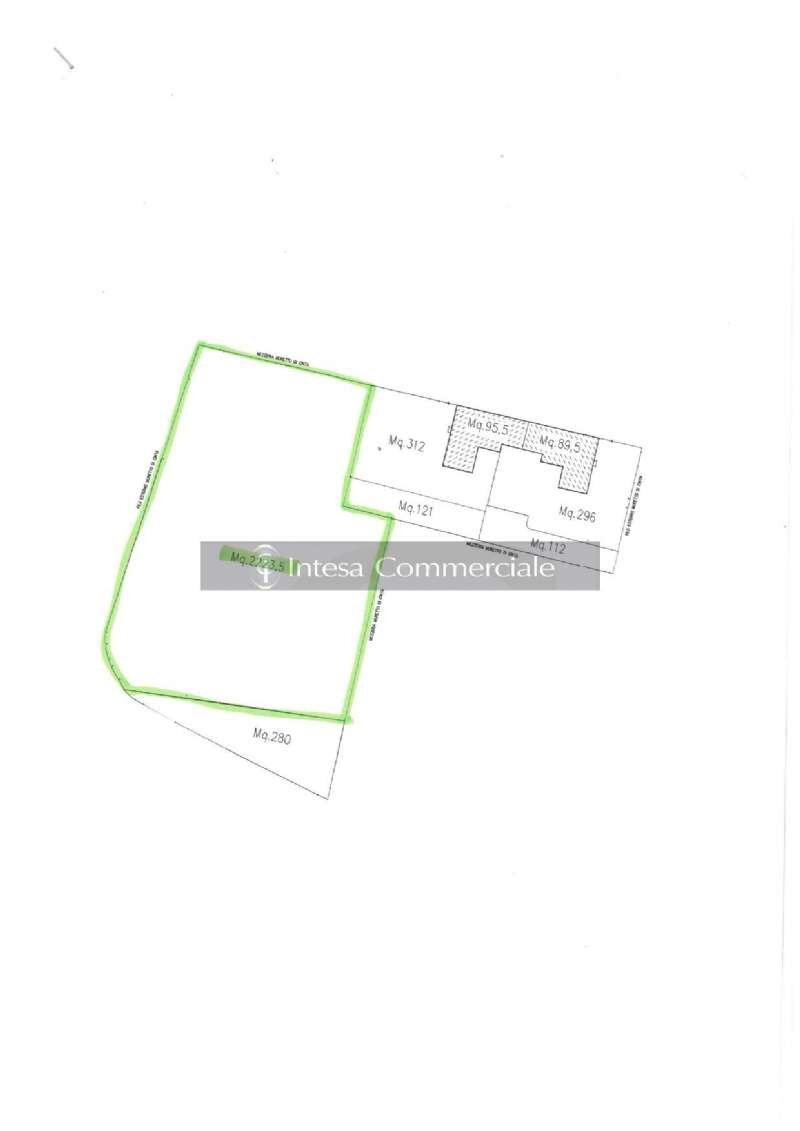 planimetria lotto - Terreno edificabile Brescia (zona Folzano) - planimetria 1