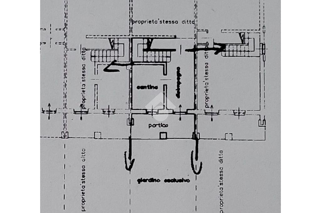 Villa a Schiera Via gobetti, Caselle Torinese - planimetria 1