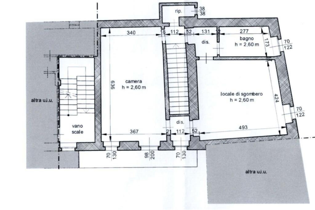 Rustic Via del castello, Montaldo Torinese - floor plans 1