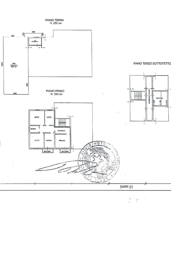 Quadrilocale Via C.Farini, Formigine - planimetria 1
