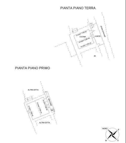 Baita Borgata Eretta, Snc, Paesana - floor plans 1