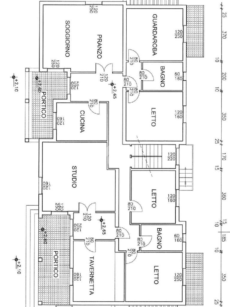 Porzione di casa Via Guardanavona, Cavriago - planimetria 1