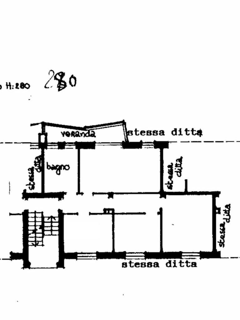 Quadrilocale Corso Giacomo Matteotti, Venaria Reale - planimetria 1