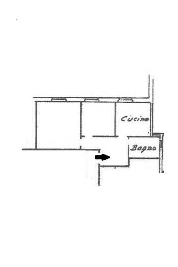 Bilocale via Ventotene, 29, Genova (zona Lagaccio) - planimetria 1