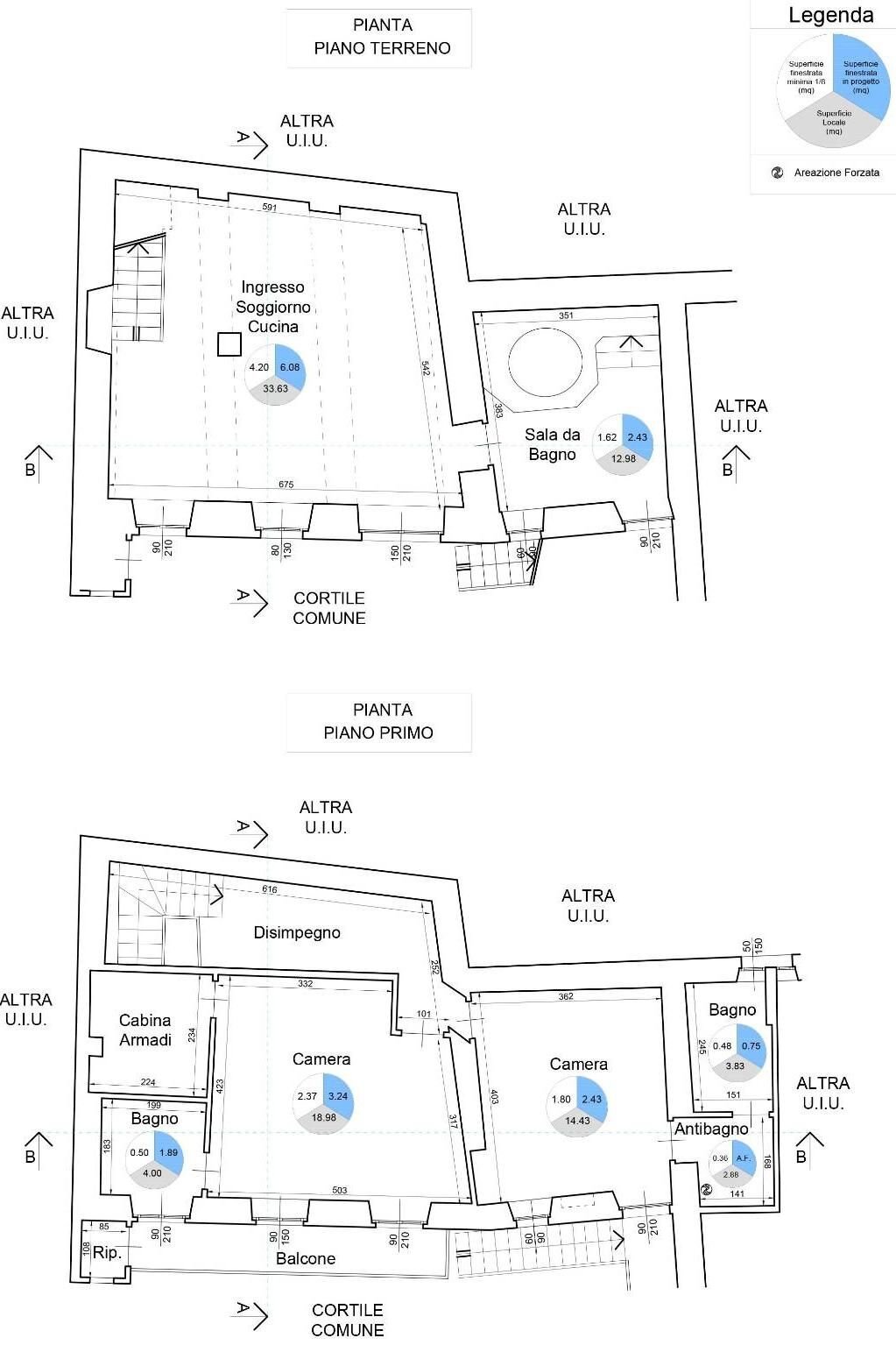 Quadrilocale via Don Luigi Pavesio, 10, Venaria Reale - planimetria 1