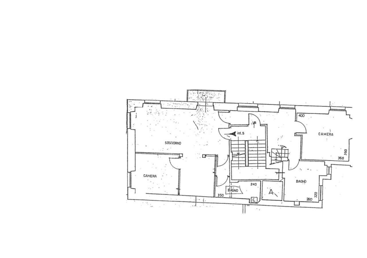 Planimetria1 - Quadrilocale via Costaguta, Chiavari - planimetria 1