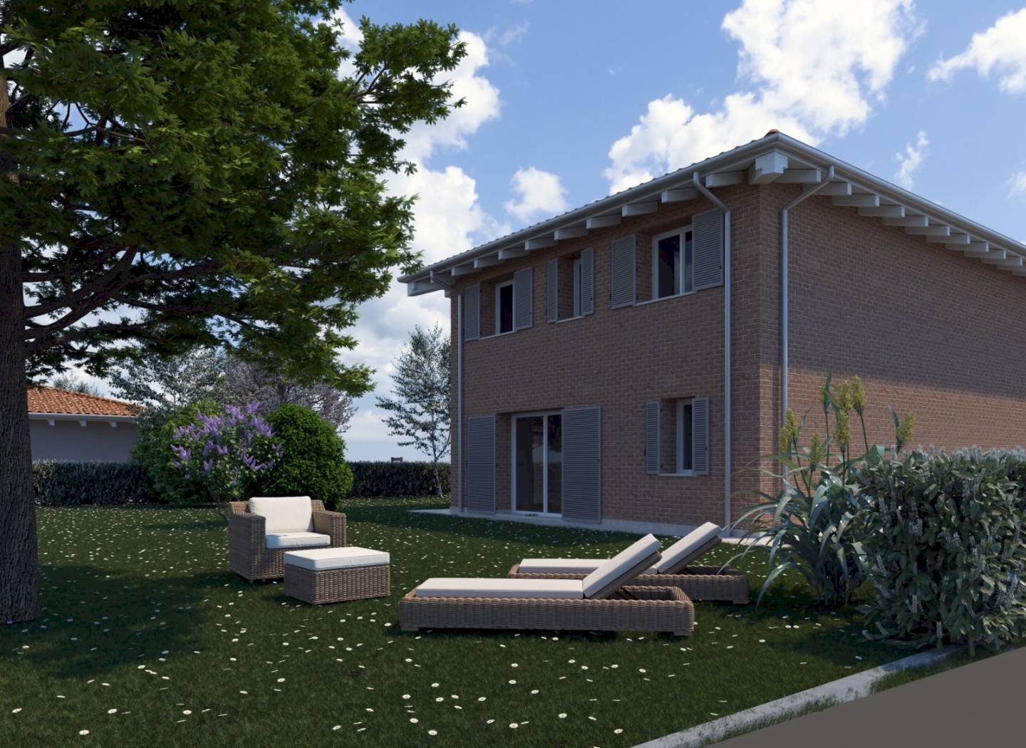 Villa Bifamiliare Piazza del Popolo, 5, Granarolo dell'Emilia - foto 2