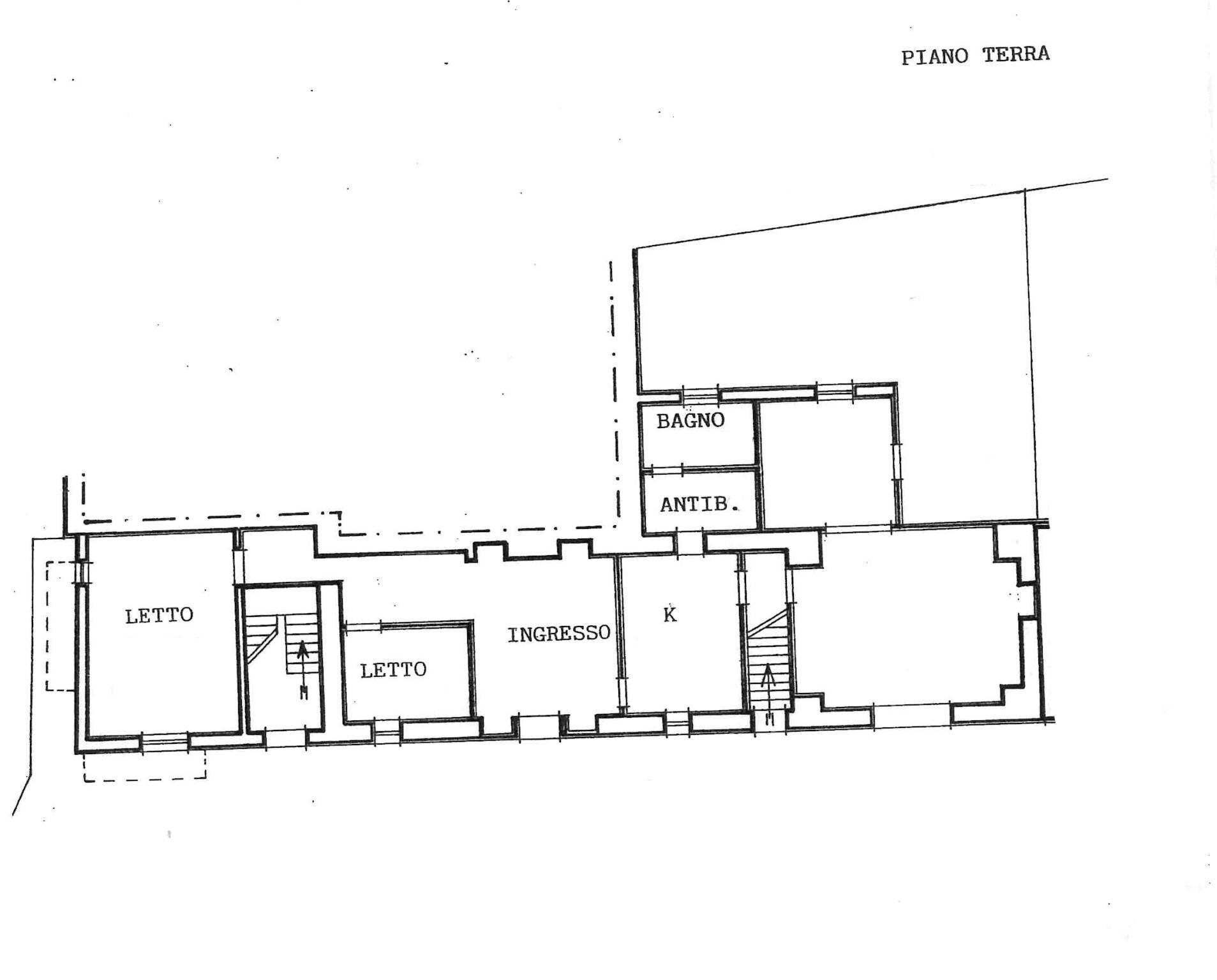Villa via Sant'Ilario, Cisternino - planimetria 1