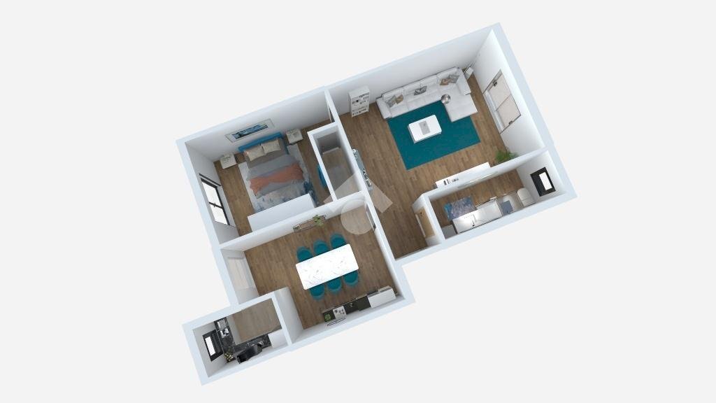 Three-room apartment Corso Laghi, Buttigliera Alta - floor plans 1