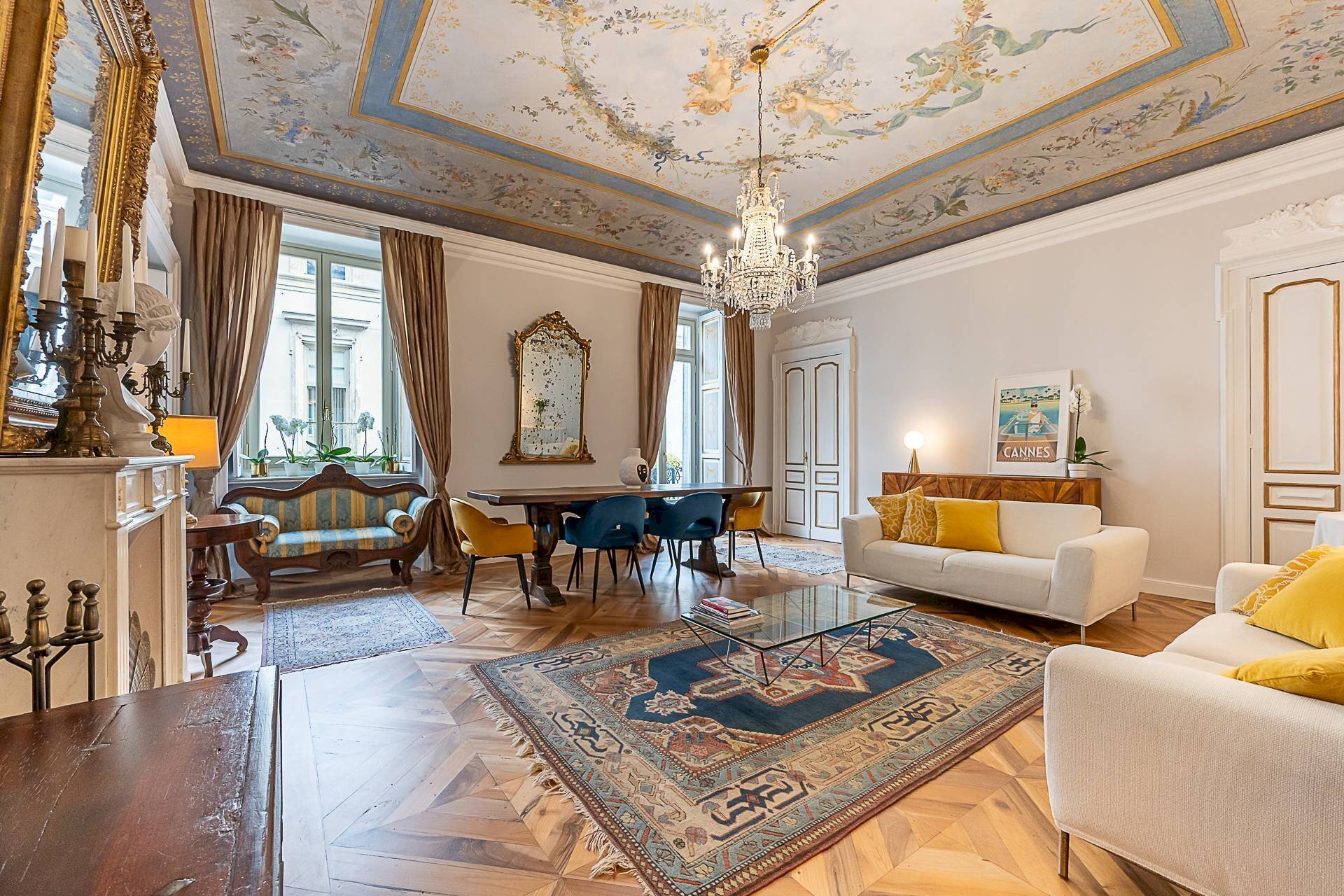 Four-room apartment Via dei Mercanti, Torino (neighborhood Centro) - photo 1