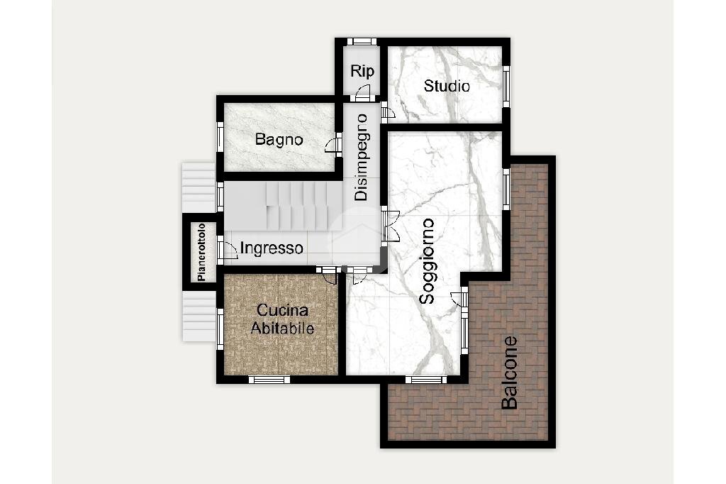 Villa Via Arno, Bollate - floor plans 1