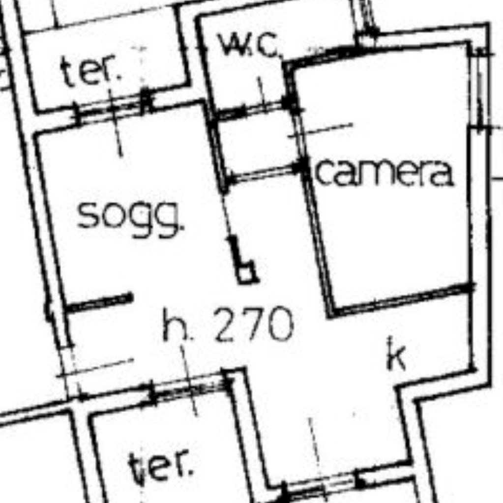 Two-room apartment Via Valcasotto, 25, Garessio - floor plans 1