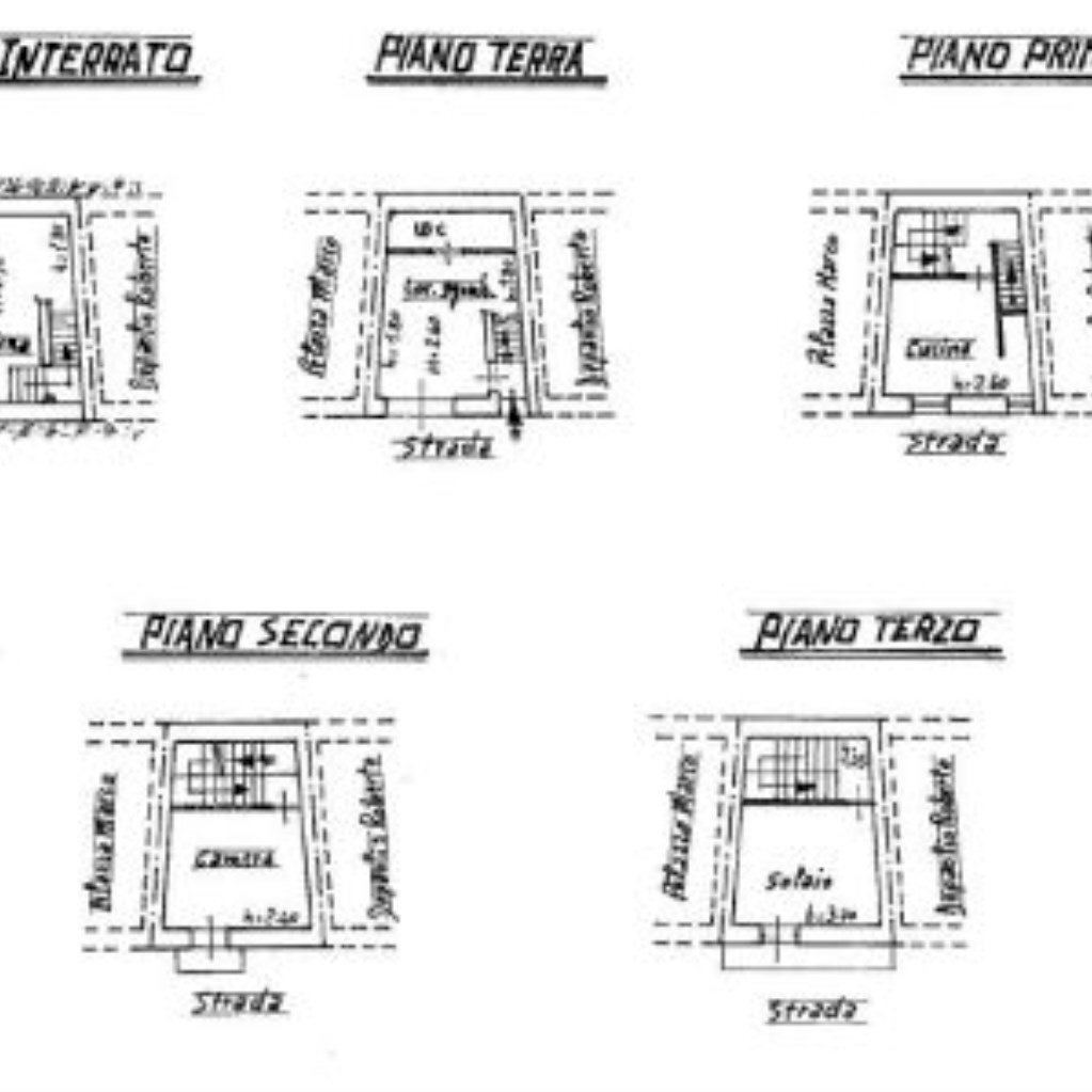 Independent house Via Aurelio Pelazza, 3, Ormea - floor plans 1