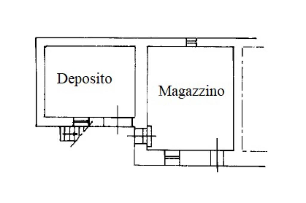 Rustico Via Villa, Brondello - planimetria 1