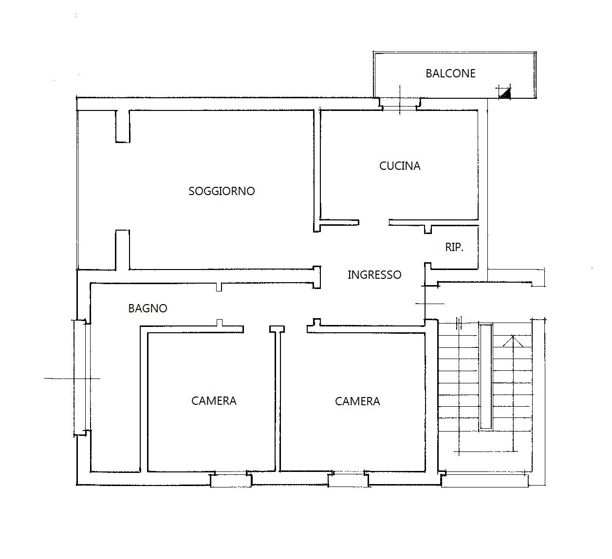 Apartment Casalecchio di Reno - floor plans 1