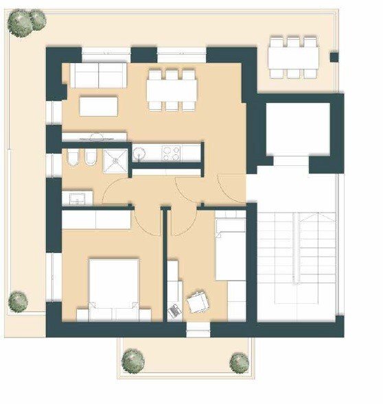 Appartamento Riccione - planimetria 1