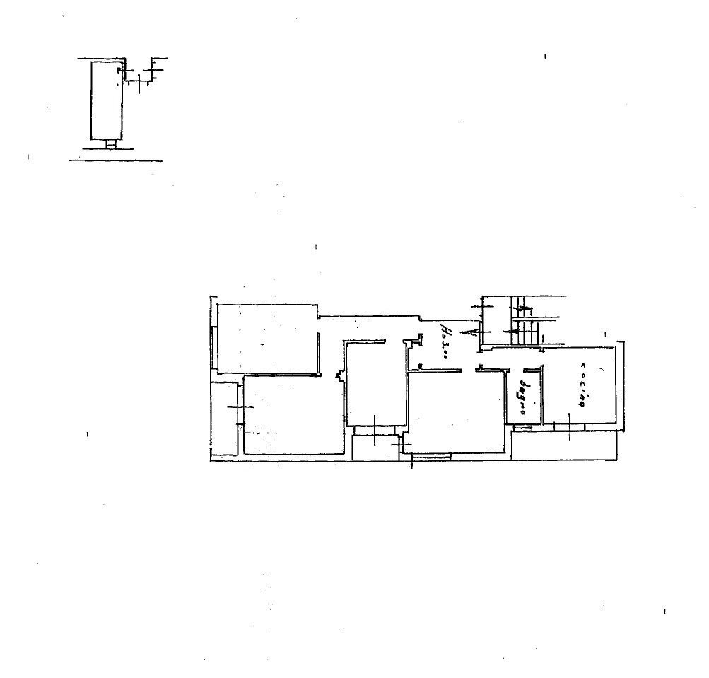Quadrilocale via Alberto Guglielmotti, 47, Genova (zona Pegli) - planimetria 1