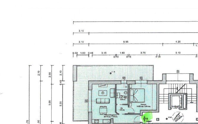 Bilocale via Villa Grande, 1, Varazze - planimetria 1