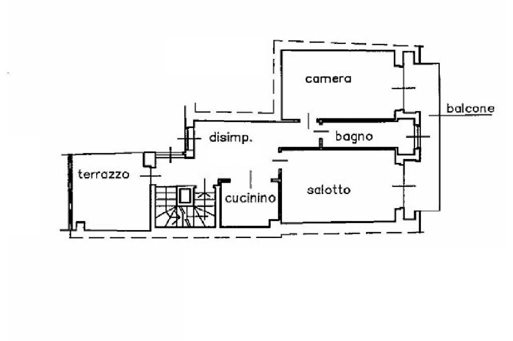 Appartamento Via Matteotti, Borgo d'Ale - planimetria 1