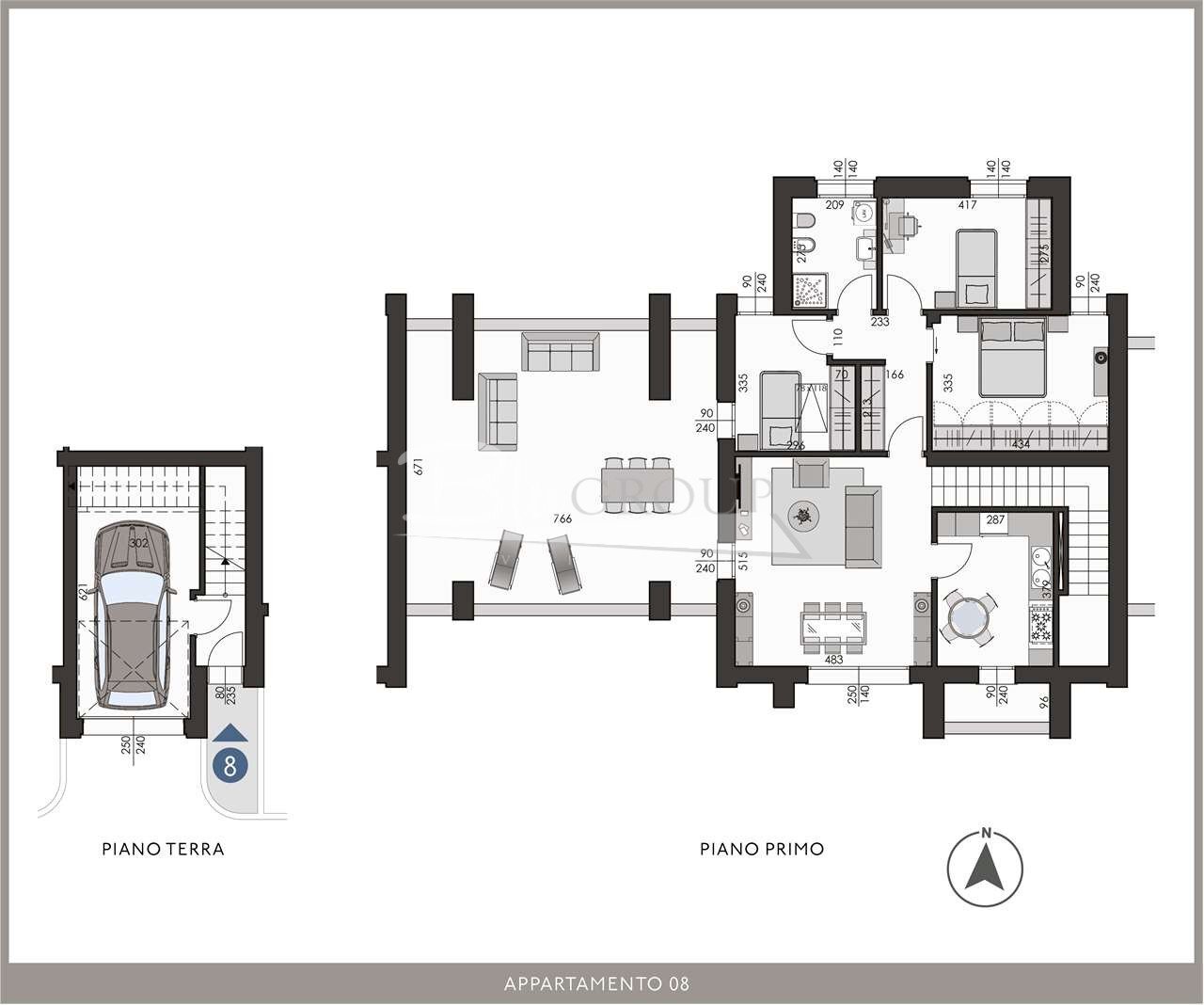 Four-room apartment Carpi - photo 1