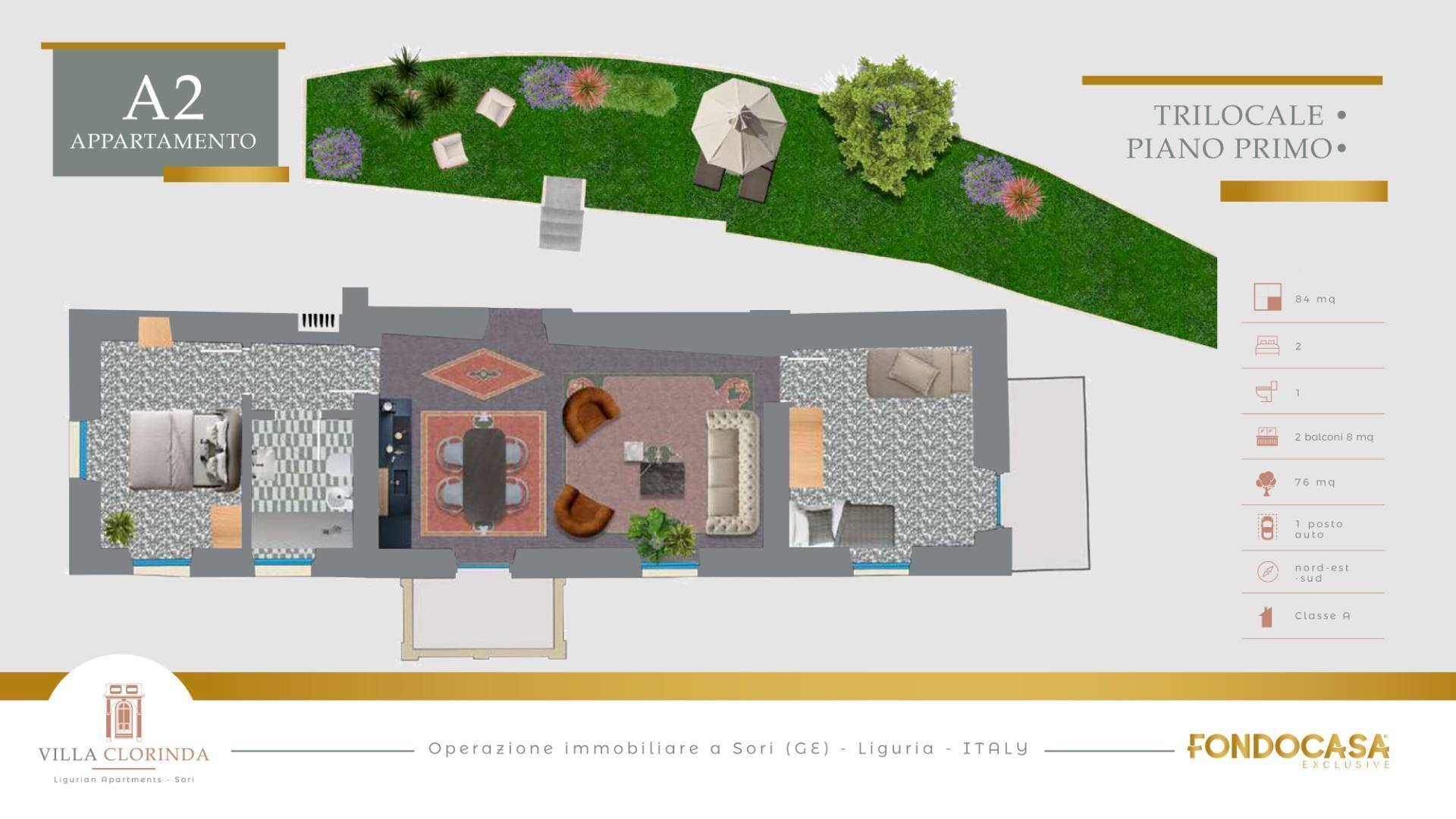 Appartamento Via Giordani, Sori - foto 1