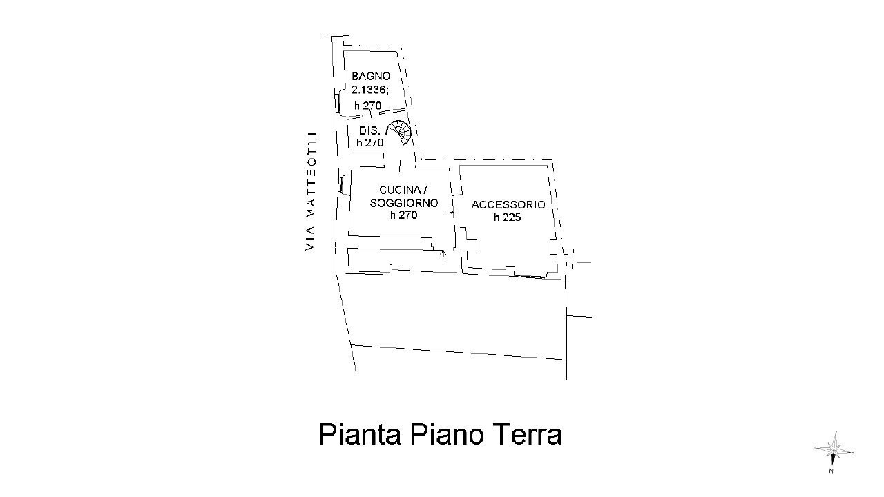 Independent house via Giacomo Matteotti, 41, Suno - floor plans 1