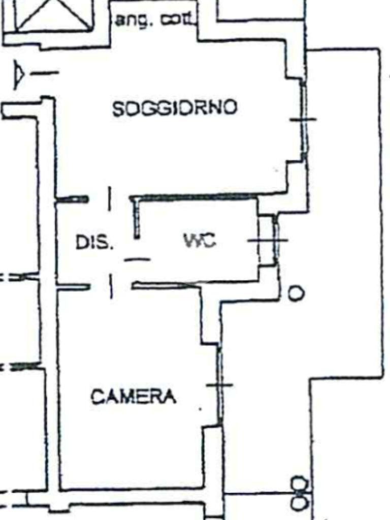 Bilocale Via nino costa, Airasca - planimetria 1
