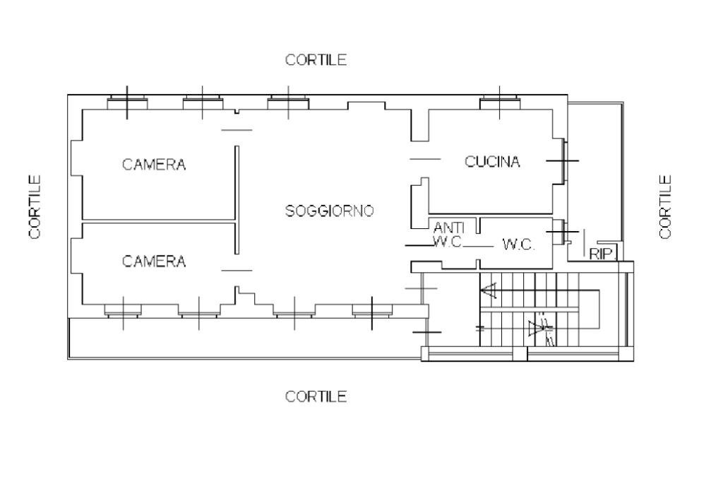 Quadrilocale Via Trento, Giaveno - planimetria 1