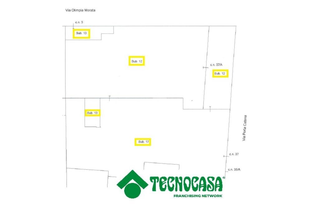 Apartment Via Porta Catena, Ferrara - floor plans 1