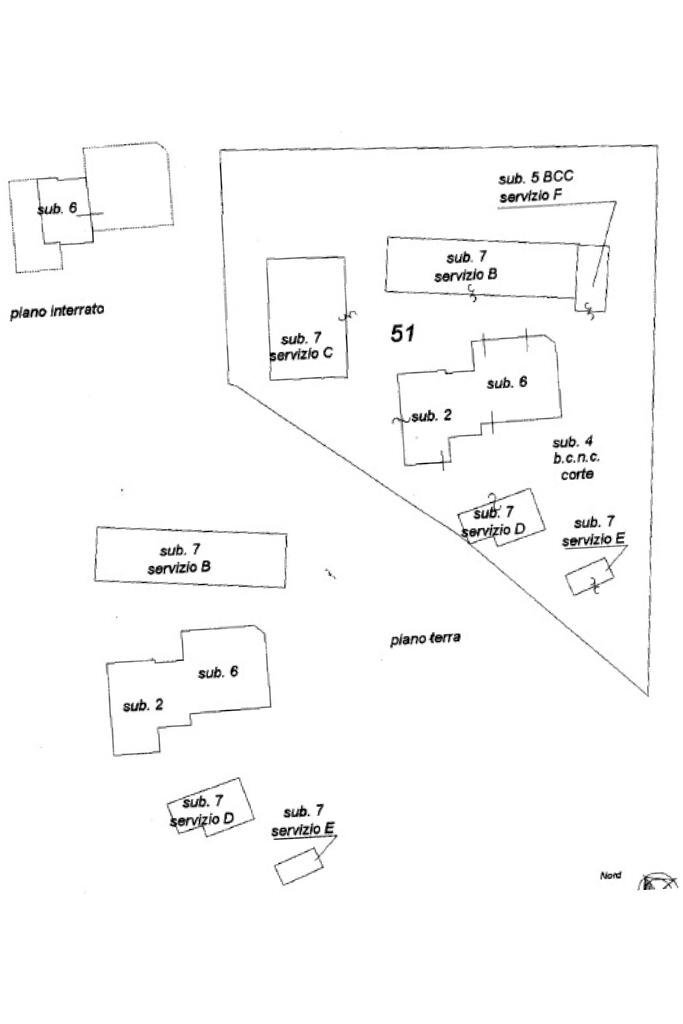 Casa indipendente Strada Palareto Teodorano, Meldola - planimetria 1
