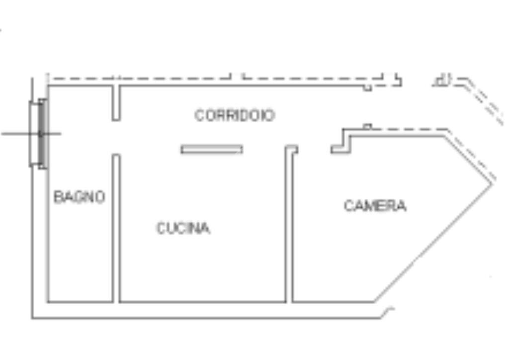 Two-room apartment Via Giuseppe Verdi, Strambino - floor plans 1