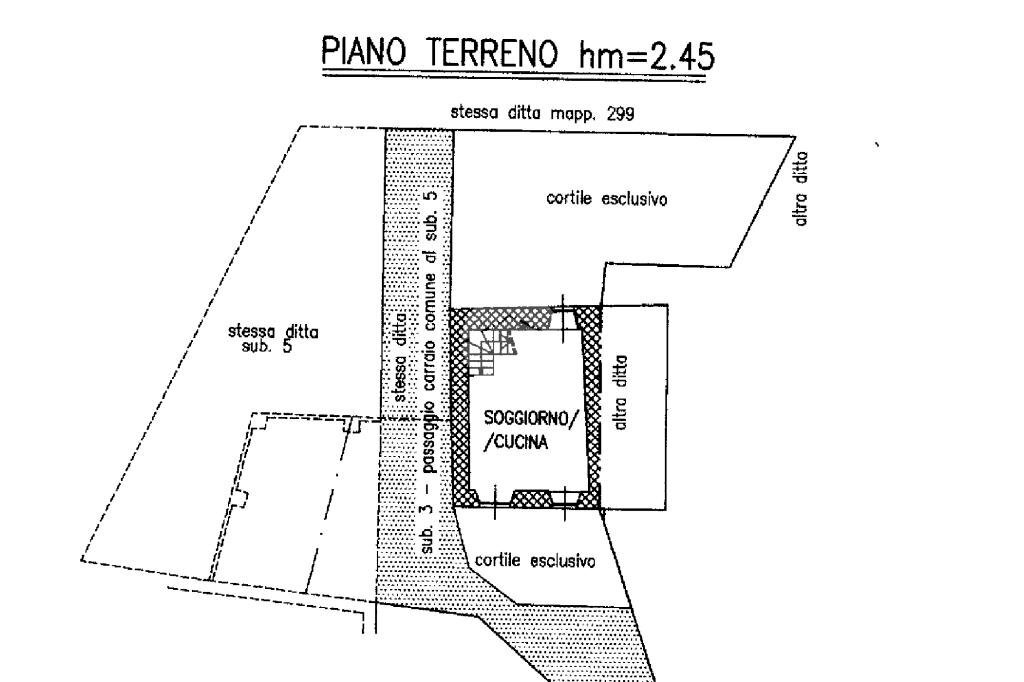Casa semi indipendente Borgata Lussiatti, Giaveno - planimetria 1