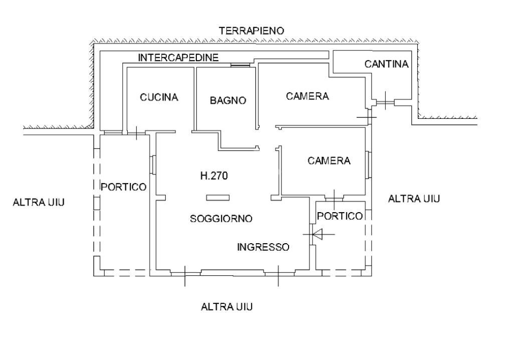 Villa Via Vilmar, Vezzi Portio - floor plans 1