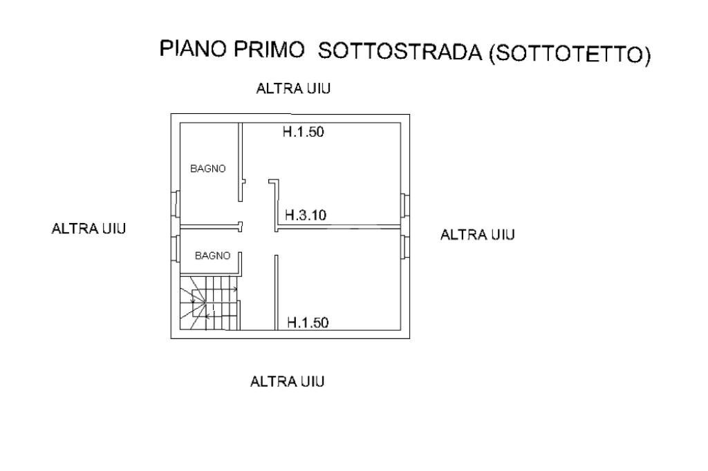 Villa Via Vilmar, Vezzi Portio - planimetria 1