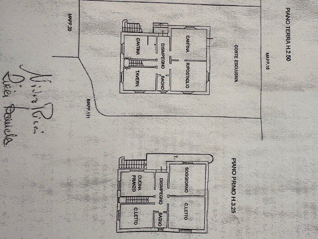 Casa indipendente Forlì - planimetria 1