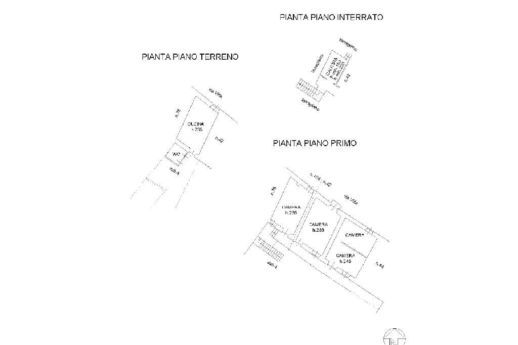 Rustic Via Villa, Giaveno - floor plans 1