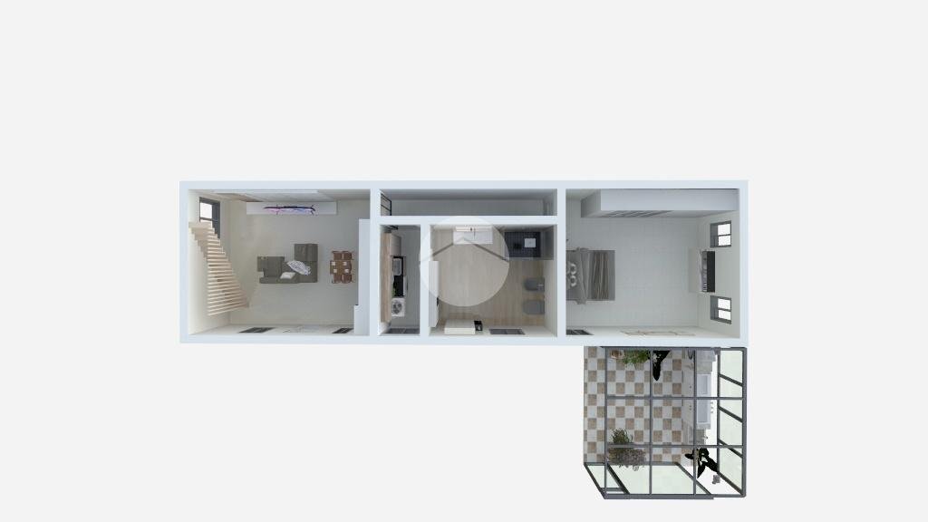 Rustico Via Cherasco, Cervere - planimetria 1