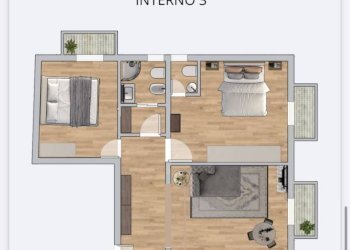 Interno appartamento - Trilocale via San Benedetto, 36, Rapallo - foto 1