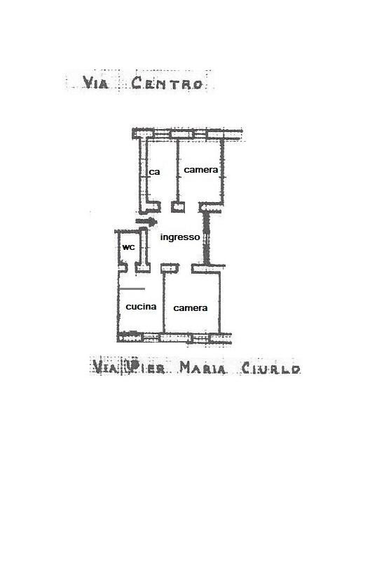 Quadrilocale vico Pier Maria Ciurlo, Genova (zona Sampierdarena) - planimetria 1