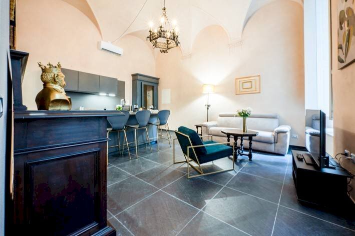 Salone - Two-room apartment via Luccoli, Genova - photo 1