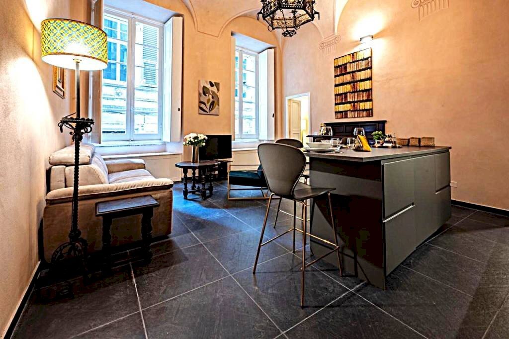 Stanza arredata - Two-room apartment via Luccoli, Genova - photo 2