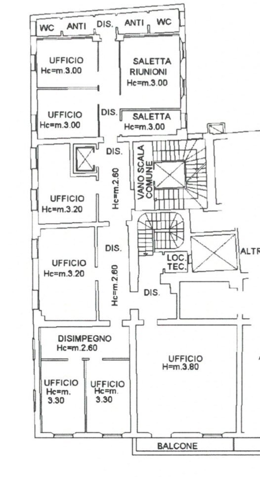 Ufficio Bologna - planimetria 1