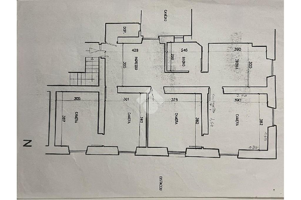 Appartamento Genova, Genova (zona Castelletto) - planimetria 1
