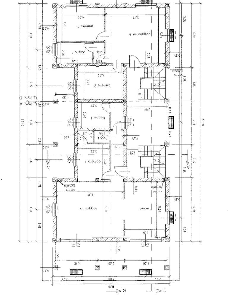 Rustic Via magri, Coazze - floor plans 1