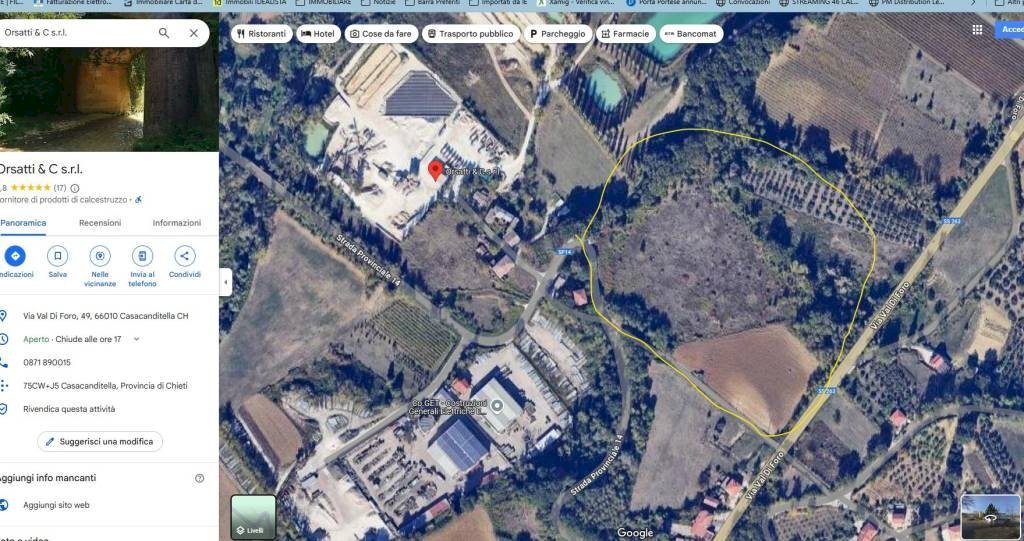 Mappa - Terreno edificabile strada Provinciale Calcare-Dendalo, Casacanditella - foto 3