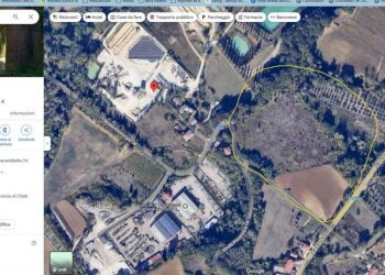 Mappa - Terreno edificabile strada Provinciale Calcare-Dendalo, Casacanditella - foto 3